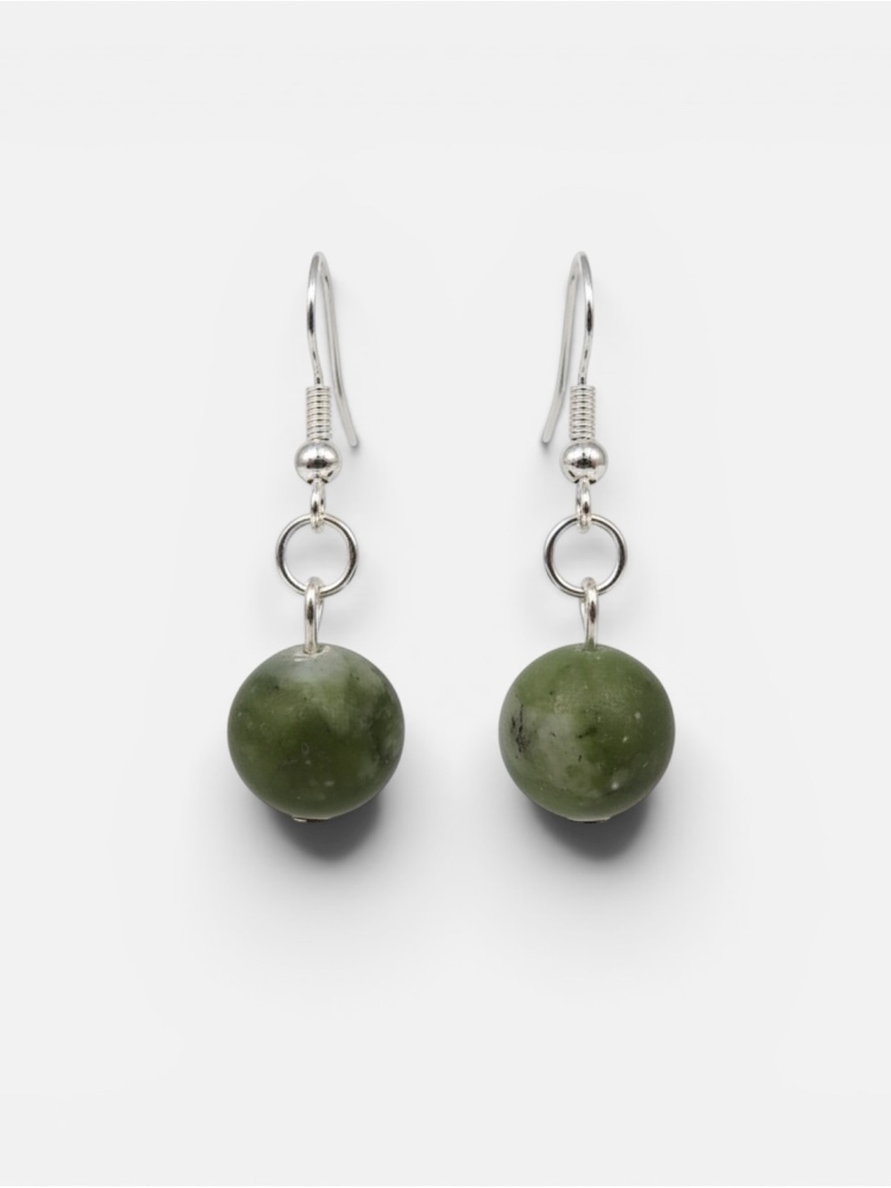 925 CANADIAN JADE BELLE EARRINGS